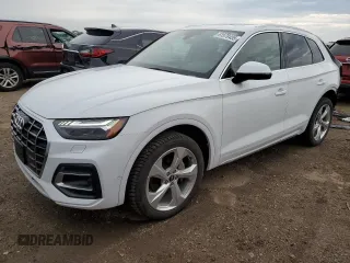 2021 Audi Q5 Prestige with VIN WA1CAAFY8M2032874, listed as a Copart auction lot 61578455 with 38,903 mi miles and Salvage title. Bid and sale history available at DreamBid. Image 1.