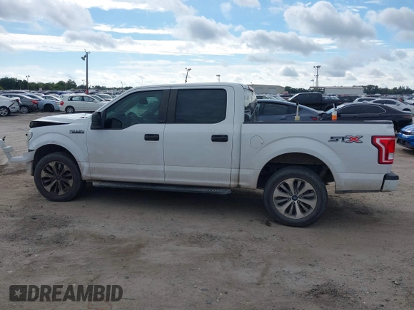 2017 Ford F-150 XL with VIN 1FTEW1CF6HFA51201, listed as a IAAI auction lot 38205513 with 313,459 mi miles. Bid and sale history available at carsss.com. Image 15.