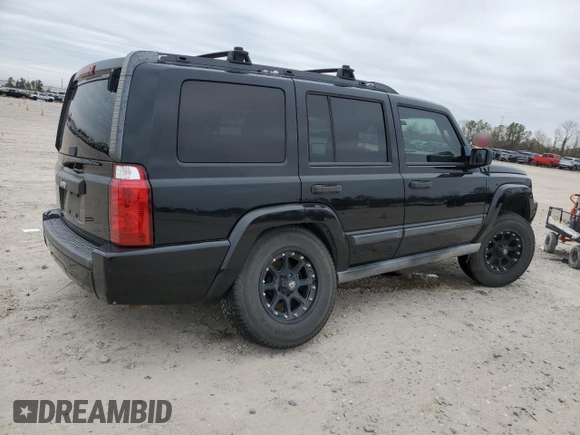 2006 Jeep Commander with VIN 1J8HH48N06C324424, listed as a Copart auction lot 89406105 with 207,170 mi miles and Salvage Title. Bid and sale history available at carsss.com. Image 3.