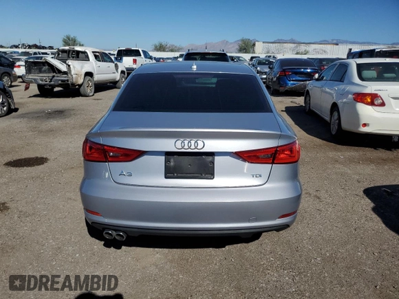 2015 Audi A3 2.0 TDI Premium Plus with VIN WAUCJGFF6F1079317, listed as a Copart auction lot 73839753 with 104,422 mi miles. Bid and sale history available at carsss.com. Image 6.