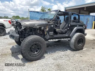 2020 Jeep Wrangler Sport S with VIN 1C4GJXAN2LW110984, listed as a Copart auction lot 55045285 with Not provided miles and Non repairable. Bid and sale history available at DreamBid. Image 1.