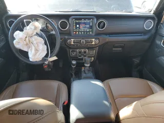 2022 Jeep Gladiator High Altitude with VIN 1C6HJTFG1NL151559, listed as a Copart auction lot 86084624 with 27,704 mi miles and Salvage title. Bid and sale history available at DreamBid. Image 8.