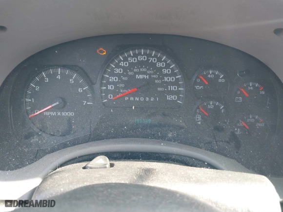 2008 Chevrolet TrailBlazer LT w/1LT with VIN 1GNDS13S882228009, listed as a IAAI auction lot 41726682 with 133,739 mi miles. Bid and sale history available at carsss.com. Image 7.