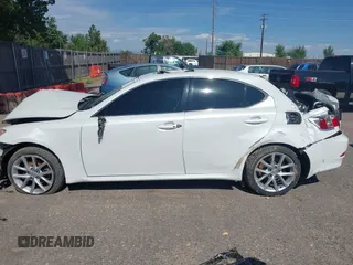 2013 Lexus IS 250 with VIN JTHCF5C26D5063634, listed as a IAAI auction lot 42781335 with Not provided miles and . Bid and sale history available at DreamBid. Image 15.