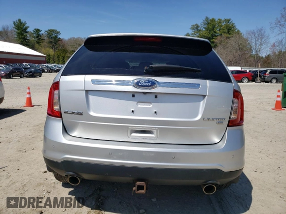 2012 Ford Edge Limited with VIN 2FMDK4KCXCBA54978, listed as a Copart auction lot 54421495 with 134,847 mi miles and Clean Title. Bid and sale history available at carsss.com. Image 6.