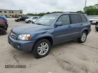2006 Toyota Highlander Hybrid with VIN JTEDW21A460006147, listed as a Copart auction lot 52236155 with 219,630 mi miles and Clean Title. Bid and sale history available at carsss.com. Image 1.
