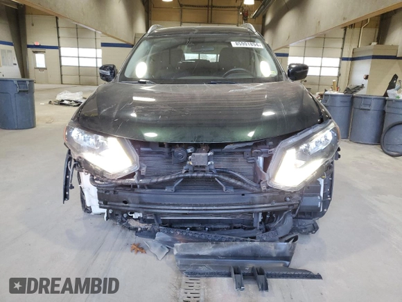 2019 Nissan Rogue SV with VIN 5N1AT2MV8KC756654, listed as a Copart auction lot 85991894 with 86,947 mi miles and Salvage Title. Bid and sale history available at DreamBid. Image 5.