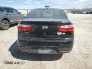 2013 Kia Rio LX with VIN KNADM4A36D6225190, listed as a Copart auction lot 50087115 with 64,895 mi miles and Salvage Title. Bid and sale history available at carsss.com. Image 6.