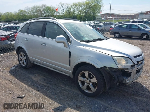 2014 Chevrolet Captiva Sport LTZ with VIN 3GNAL4EK5ES532302, listed as a IAAI auction lot 42056698 with 105,141 mi miles. Bid and sale history available at carsss.com. Image 1.