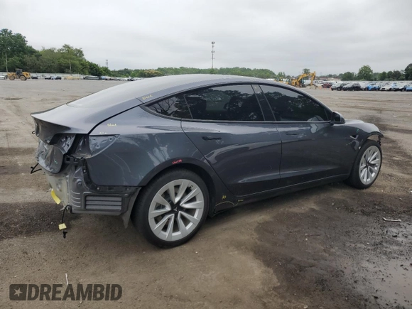 2023 Tesla Model 3 with VIN 5YJ3E1EA1PF678225, listed as a Copart auction lot 62634945 with 24,932 mi miles and Salvage title. Bid and sale history available at DreamBid. Image 3.