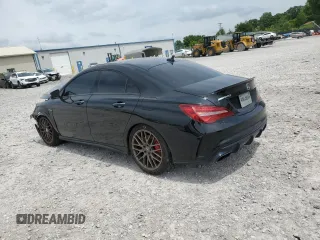 2018 Mercedes-Benz CLA 45 AMG z VIN WDDSJ5CB7JN566442, wystawiony jako Copart lot #57353115 z przebiegiem 90 555 mil mil oraz Szkoda całkowita • Salvage title. Historia ofert i sprzedaży dostępna na DreamBid. Obrazek 2.