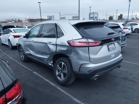 2019 Ford Edge SEL with VIN 2FMPK3J95KBB52960, listed as a IAAI auction lot 41828256 with 35,041 mi miles. Bid and sale history available at carsss.com. Image 3.