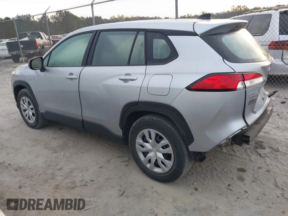 2022 Toyota Corolla Cross L with VIN 7MUAAABG4NV002202, listed as a IAAI auction lot 41890682 with 35,845 mi miles and . Bid and sale history available at DreamBid. Image 3.