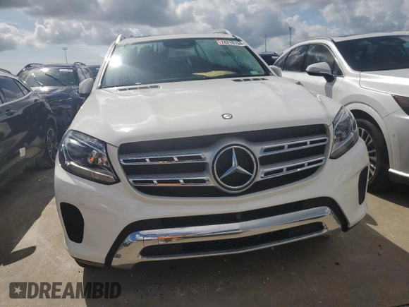2017 Mercedes-Benz GLS 450 with VIN 4JGDF6EE8HA897075, listed as a Copart auction lot 74218194 with Not Provided miles and Salvage Title. Bid and sale history available at DreamBid. Image 5.