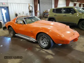 1976 Chevrolet Corvette with VIN 1Z37L6S427043, listed as a Copart auction lot 44618805 with 63,566 mi miles and Clean title. Bid and sale history available at DreamBid. Image 4.