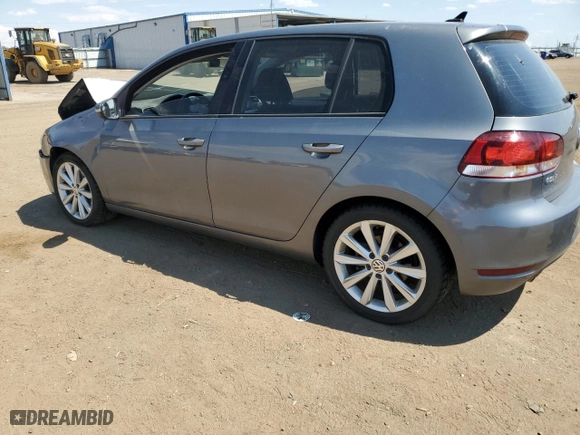 2013 Volkswagen Golf TDI w/Sunroof & Nav with VIN WVWNM7AJXDW007910, listed as a Copart auction lot 62839634 with 80,896 mi miles and Non Repairable. Bid and sale history available at carsss.com. Image 2.