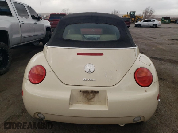 2003 Volkswagen Beetle GLS с VIN 3VWCD21Y33M320106, выставлен на аукционе Copart как лот 45298905 с пробегом 125 961 миль миль и Списание • Salvage title. История ставок и продаж доступна на DreamBid. Изображение 6.