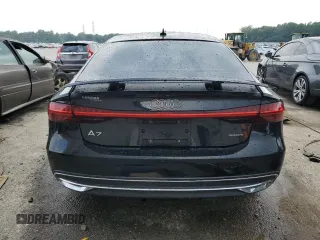 2019 Audi A7 Prestige with VIN WAUS2AF20KN027963, listed as a Copart auction lot 54248054 with 0 mi miles and Salvage Title. Bid and sale history available at carsss.com. Image 6.