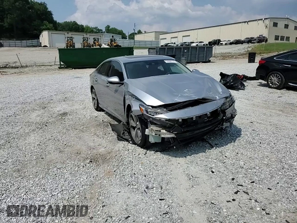 2019 Honda Accord Touring with VIN 1HGCV2F99KA002490, listed as a Copart auction lot 59668755 with 51,291 mi miles and Salvage title. Bid and sale history available at DreamBid. Image 14.