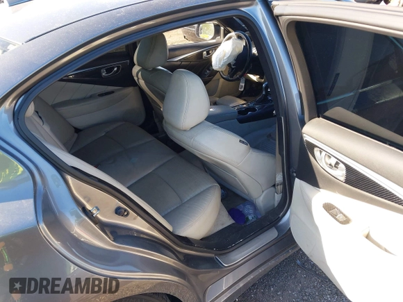 2014 Infiniti Q50 Sport with VIN JN1BV7AR9EM693864, listed as a IAAI auction lot 42050681 with 115,967 mi miles and . Bid and sale history available at carsss.com. Image 8.