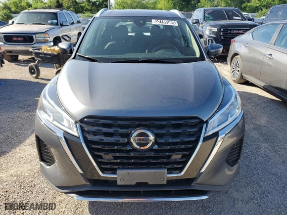 2021 Nissan Kicks SV with VIN 3N1CP5CV7ML505235, listed as a Copart auction lot 52159065 with 104,954 mi miles and Clean Title. Bid and sale history available at carsss.com. Image 5.