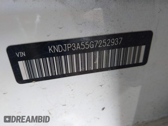 2016 Kia Soul + z VIN KNDJP3A55G7252937, wystawiony jako IAAI lot #42130432 z przebiegiem 70 421 mil mil oraz . Historia ofert i sprzedaży dostępna na DreamBid. Obrazek 9.