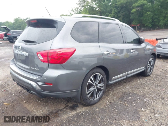 2017 Nissan Pathfinder SV with VIN 5N1DR2MN0HC610527, listed as a IAAI auction lot 42348633 with 123,769 mi miles and . Bid and sale history available at DreamBid. Image 4.