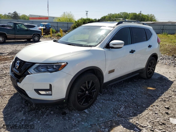 2017 Nissan Rogue S with VIN 5N1AT2MV3HC754058, listed as a Copart auction lot 52511645 with 100,559 mi miles and Salvage Title. Bid and sale history available at carsss.com. Image 1.