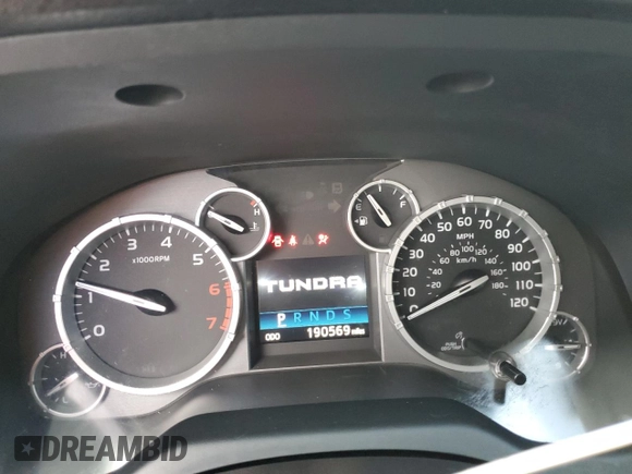 2014 Toyota Tundra SR5 z VIN 5TFEM5F10EX082270, wystawiony jako Copart lot #53432285 z przebiegiem 190 569 mil mil oraz Szkoda całkowita • Salvage title. Historia ofert i sprzedaży dostępna na DreamBid. Obrazek 9.