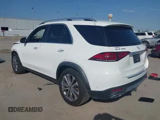 2022 Mercedes-Benz GLE 350 with VIN 4JGFB4JB8NA595964, listed as a IAAI auction lot 41738404 with 35,688 mi miles and . Bid and sale history available at DreamBid. Image 3.