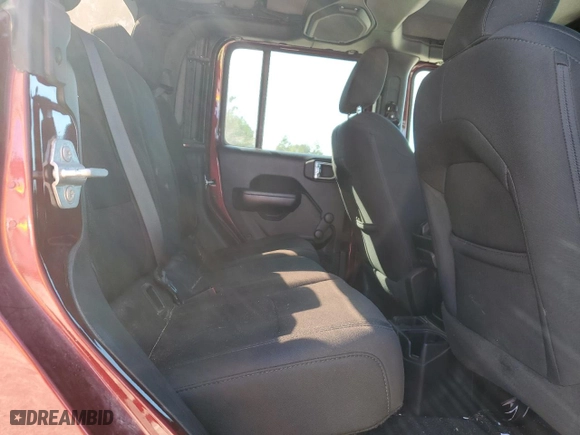 2021 Jeep Gladiator Sport S with VIN 1C6JJTAG7ML546501, listed as a Copart auction lot 45365045 with 61,584 mi miles and Salvage Title. Bid and sale history available at carsss.com. Image 10.