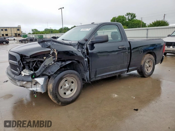 2013 Ram 1500 Tradesman with VIN 3C6JR6AG6DG586544, listed as a Copart auction lot 60459775 with 128,000 mi miles and Salvage title. Bid and sale history available at DreamBid. Image 1.