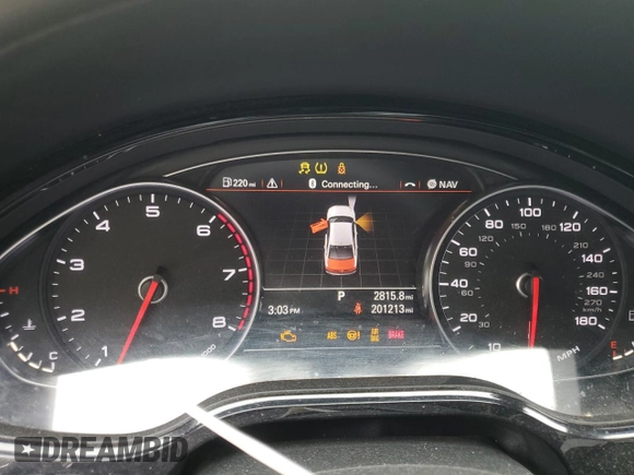 2016 Audi A8 L 4.0T Sport with VIN WAU43AFD0GN010739, listed as a Copart auction lot 63829554 with 201,213 mi miles and Salvage Title. Bid and sale history available at carsss.com. Image 9.