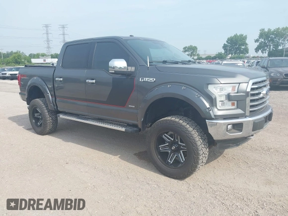 2016 Ford F-150 XLT with VIN 1FTEW1EG9GFA58647, listed as a IAAI auction lot 42492607 with 80,933 mi miles and . Bid and sale history available at DreamBid. Image 1.