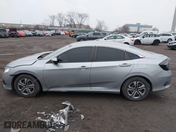2018 Honda Civic LX with VIN 2HGFC2F56JH585343, listed as a IAAI auction lot 41558691 with 123,838 mi miles. Bid and sale history available at carsss.com. Image 15.