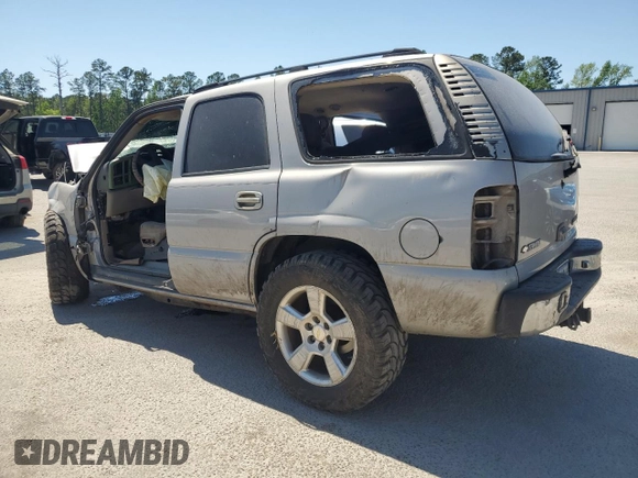 2004 Chevrolet Tahoe LS with VIN 1GNEC13V64J327536, listed as a Copart auction lot 52971375 with Not provided miles and Salvage title. Bid and sale history available at DreamBid. Image 2.