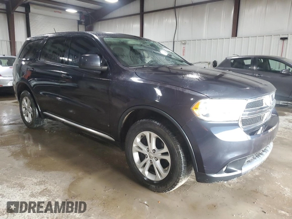 2013 Dodge Durango SXT with VIN 1C4RDJAG5DC684898, listed as a Copart auction lot 56653875 with 164,813 mi miles and Salvage title. Bid and sale history available at DreamBid. Image 4.