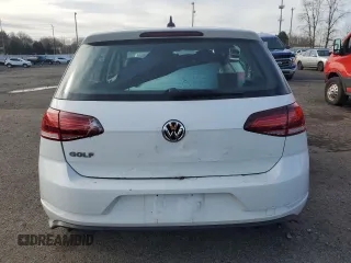 2020 Volkswagen Golf TSI with VIN 3VWW57AU8LM005936, listed as a Copart auction lot 46885635 with 39,815 mi miles and Salvage title. Bid and sale history available at DreamBid. Image 6.