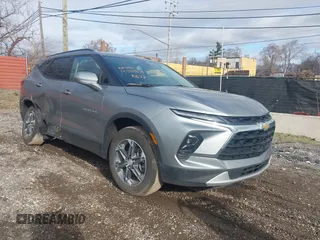 2024 Chevrolet Blazer LT with VIN 3GNKBCR49RS244768, listed as a IAAI auction lot 41911870 with 11,616 mi miles and . Bid and sale history available at DreamBid. Image 1.