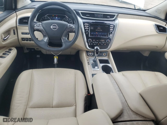 2024 Nissan Murano SL with VIN 5N1AZ2CJ2RC104488, listed as a Copart auction lot 83409554 with 13,156 mi miles and Salvage Title. Bid and sale history available at carsss.com. Image 8.