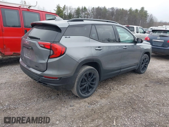2021 GMC Terrain SLE z VIN 3GKALTEV0ML348850, wystawiony jako IAAI lot #42010978 z przebiegiem 40 146 mil mil oraz . Historia ofert i sprzedaży dostępna na DreamBid. Obrazek 4.