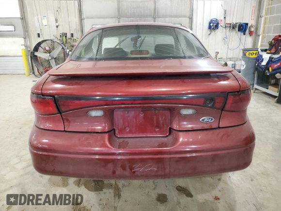 2001 Ford Escort ZX2 with VIN 3FAFP11361R242299, listed as a Copart auction lot 42094545 with 211,940 mi miles and Salvage Title. Bid and sale history available at carsss.com. Image 6.