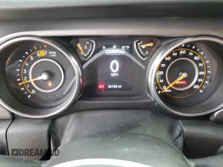 2023 Jeep Wrangler Sport S with VIN 1C4HJXDG4PW510259, listed as a Copart auction lot 45361515 with 26,162 mi miles and Salvage Title. Bid and sale history available at DreamBid. Image 9.