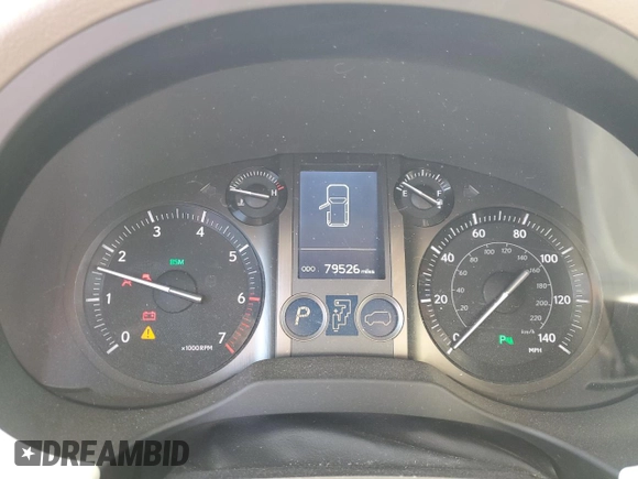 2017 Lexus GX 460 with VIN JTJBM7FX0H5176973, listed as a Copart auction lot 42386855 with 79,526 mi miles and Non Repairable. Bid and sale history available at DreamBid. Image 9.