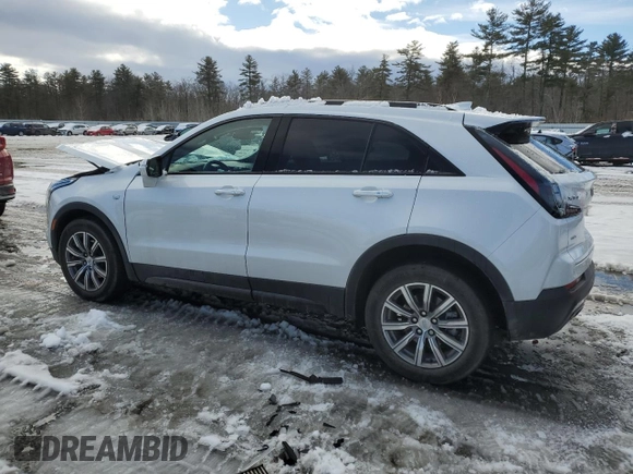 2023 Cadillac XT4 AWD Sport with VIN 1GYFZFR43PF109725, listed as a Copart auction lot 46972445 with 16,736 mi miles and Salvage Title. Bid and sale history available at carsss.com. Image 2.