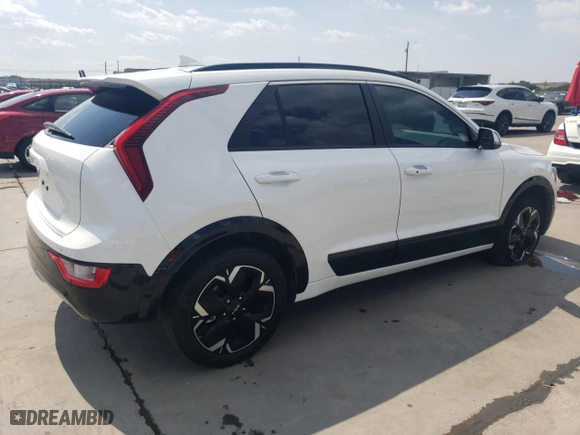 2023 Kia Niro EV Wind with VIN KNDCR3L13P5016327, listed as a Copart auction lot 62726464 with 16,157 mi miles and Clean Title. Bid and sale history available at carsss.com. Image 3.