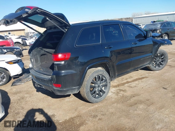 2019 Jeep Grand Cherokee Upland with VIN 1C4RJFAG6KC566619, listed as a IAAI auction lot 41356315 with 146,195 mi miles and . Bid and sale history available at DreamBid. Image 4.