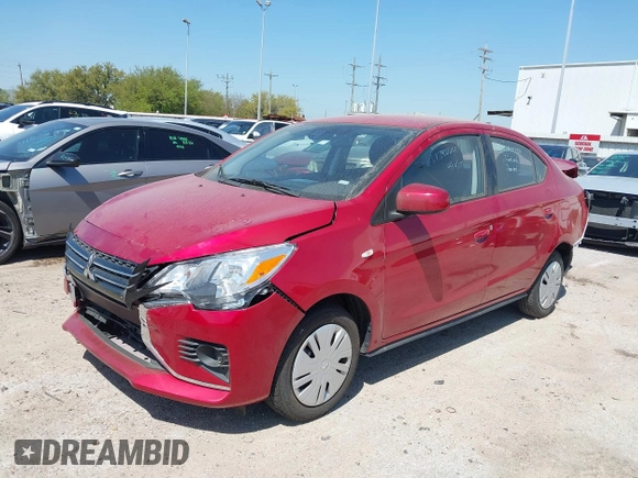 2024 Mitsubishi Mirage ES z VIN ML32FUFJ8RHF16917, wystawiony jako IAAI lot #41883800 z przebiegiem 3 223 mil mil oraz . Historia ofert i sprzedaży dostępna na DreamBid. Obrazek 18.