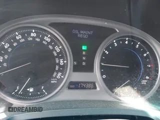 2009 Lexus IS with VIN JTHBK262995088777, listed as a IAAI auction lot 41908060 with 174,386 mi miles. Bid and sale history available at carsss.com. Image 7.