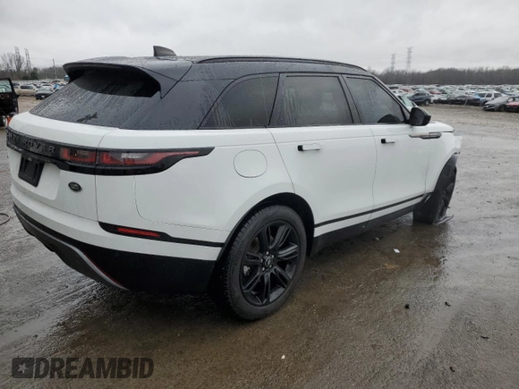 2022 Land Rover Range Rover Velar R-Dynamic S z VIN SALYT2EX5NA334353, wystawiony jako Copart lot #43077925 z przebiegiem 25 336 mil mil oraz Szkoda całkowita • Salvage title. Historia ofert i sprzedaży dostępna na DreamBid. Obrazek 3.